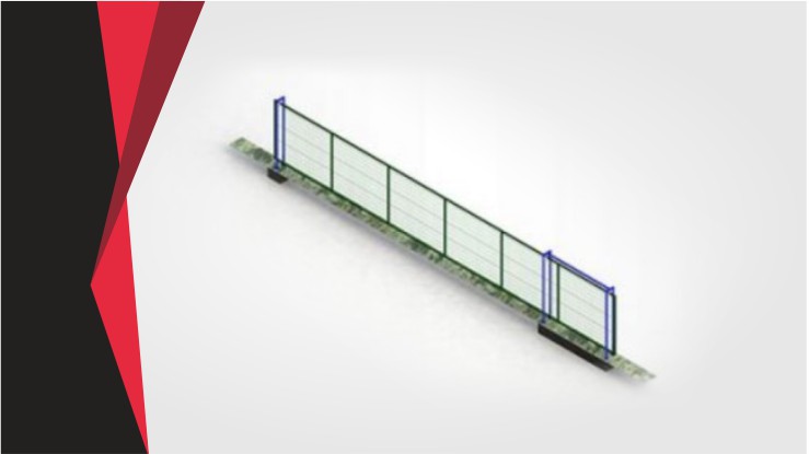 Rayli Panel Çit Kapılar