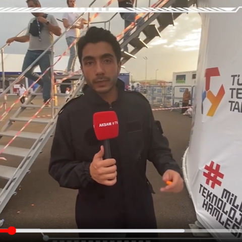 We experienced the vertical wind tunnel at Teknofest