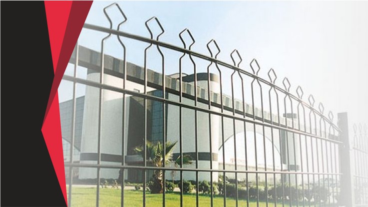 dekoratif panel çit